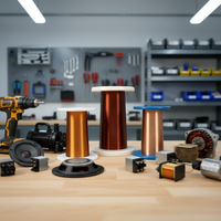 Huaerda Exportation directe RoHS 155 ℃   Fil émaillé haute conductivité PEWF 1,40 mm pour bobines de moteur de petite pompe centrifuge