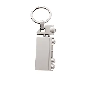 Exquisite zinc alloy car truck truck keychain F1 racing keychain advertising gift 4S shop can customize logo