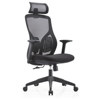 Chaise de bureau ergonomique JOHOOFURNITURE avec appui-tête, vente en gros, Sedia Da Ufficio pour bureau à domicile, coussin épais confortable