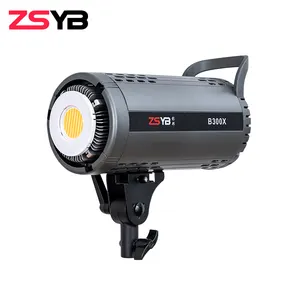 ZSYB pencahayaan Video Led fotografi Studio, pencahayaan Video untuk fotografi Studio COB 200w CRI 97 Remote Control APP HighLumens