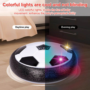Pallone da Calcio Giocattolo in Plastica a Batteria con Luci LED Colorate per Bambini, Uso Interno, Unisex - Product Image 4