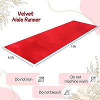 Tapis rouge en tissu de velours de luxe pour mariages, tapis de piste pour fête, tapis de mariée pour cérémonie, décorations pour événements d'anniversaire