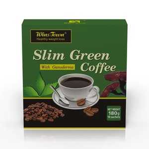 Winstown Slim Green Coffee: Prodotti Naturali a Base di Erbe, Etichetta Privata, <span class=keywords><strong>Caffè</strong></span> Istantaneo Dimagrante con Ganoderma - Product Image 1