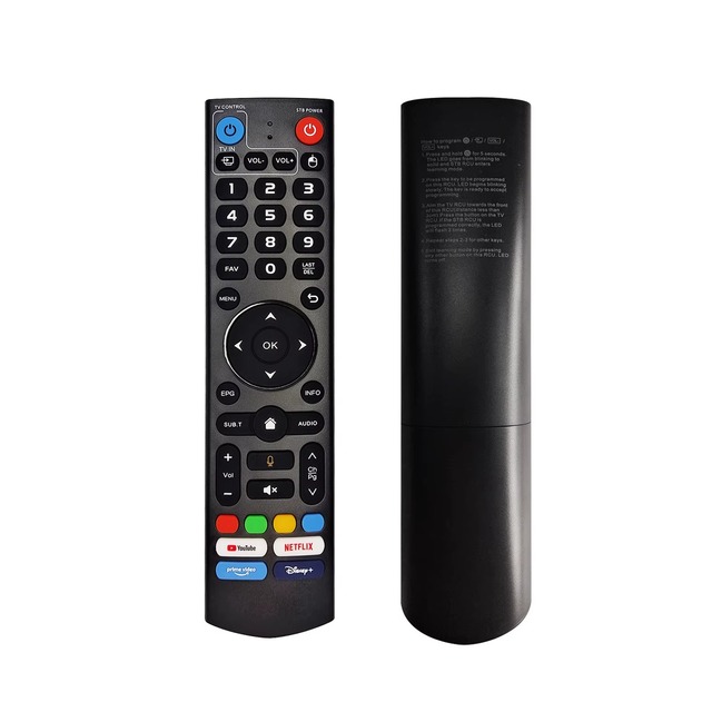 Infrared Learning Fixed Code Air Mouse Remote Control for We2USat Android TV with Voice Control and 10m Range