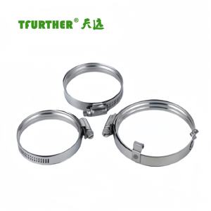 उच्च गुणवत्ता वाली कार गैस अमेरिकी अमेरिकी अमेरिकी प्रकार त्वरित रिलीज स्टेनलेस स्टील पाइप नली क्लैंप - Product Image 4