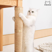 Protecteur de pied de table en sisal pour chat, protège-griffes réglable pour chaise, bureau et meubles