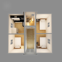 MAISON PRÉFABRIQUÉE EXTENSIBLE et MAISON CONTENEUR pour BUREAU DE CHANTIER, HÔTEL BOUTIQUE SCÉNICO et LOGEMENT D'URGENCE