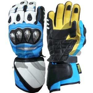 Robertson Road for Bike Gloves Motorcycle Racing Breathable Waterproof Leather Full Finger Unisex <b>UK</b> - Product Image 1