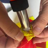Drapeaux en tissu imprimés numériquement sur le thème du sport pour les arbitres lors d'événements sportifs, d'activités et d'autres contextes - Imperméables et à séchage rapide