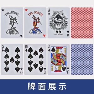 Naipes profesionales de 63x88mm <span class=keywords><strong>al</strong></span> por mayor, naipes de póquer duraderos de alta calidad personalizados para juego - Product Image 4