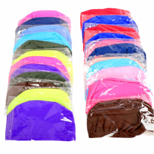 Bonnet de bain en nylon doux pour femmes et hommes - Ajustement sûr et antidérapant - Product Image 1