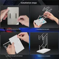 Acrylique PS4/PS5 contrôleur sans fil présentoir Double Transparent bureau support universel casque cintre matière plastique