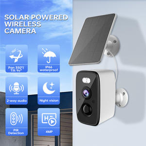 3MP 3MP HD Mini güneş kamera hareket algılama 24/7 Online IP66 su geçirmez renk gece görüş Wifi güneş kamera - Product Image 2