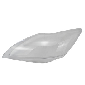 Alloggiamento del sistema di illuminazione del faro anteriore dell'auto copertura dell'obiettivo in vetro del paralume del faro a LED trasparente per <span class=keywords><strong>Ford</strong></span> <span class=keywords><strong>FOCUS</strong></span> 2009-2011 <span class=keywords><strong>anno</strong></span> - Product Image 1