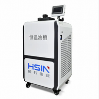 HSIN9001 Baño Termostático Automático de Alta Temperatura con Circulación de Líquido y Control de Temperatura Constante para Aceite, Termopar RTD USB OEM/ODM LCD