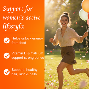 OEM/ODM Hotselling <b>Multivitamin</b> <b>for</b> <b>Women</b> Supplement with Biotin, Calcium, Folic Acid, Iron & Zinc, Support Overall Wellbeing - Product Image 4