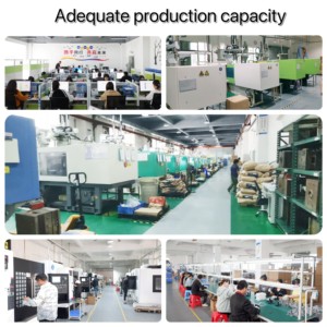 Tùy chỉnh OEM tiêm đúc dịch vụ cho ABS/PA66/PP/PC các bộ phận nhựa với 1 cái moq 0.003-0.01 mét Khoan Dung tùy chỉnh màu sắc & logo - Product Image 2