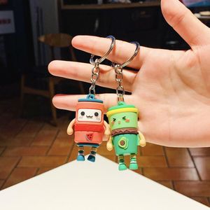 Khối lượng sản xuất cao tùy chỉnh <span class=keywords><strong>PVC</strong></span> labubu nhựa móc khóa - Product Image 4