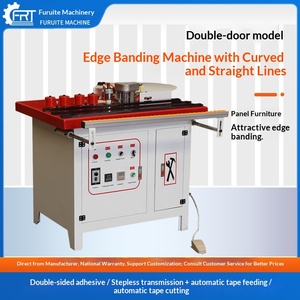 Woodworking Edge Banding Machine <b>Frame</b> Saw Manual Curved Line Banding Engine Small Home Furniture Ecological <b>Paint</b>-Free Board - Product Image 1