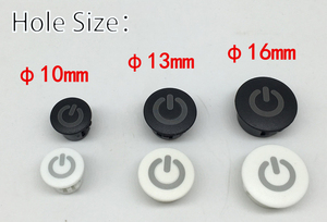 Plastic Dimmer Switch Electric <strong>Led</strong> Desk Lamp <strong>Touch</strong> Power Light 24V 12V 5V 3.<strong>3V</strong> Small Plastic <strong>Touch</strong> Switch With 150mm Wire - Product Image 2