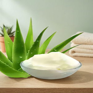 Manteca de Aloe Pura a Granel, Ingrediente Cosmético, Manteca Vegetal Hidratante para Crema para el Cuidado de la Piel, Loción Corporal, Acondicionador para el Cabello - Product Image 2