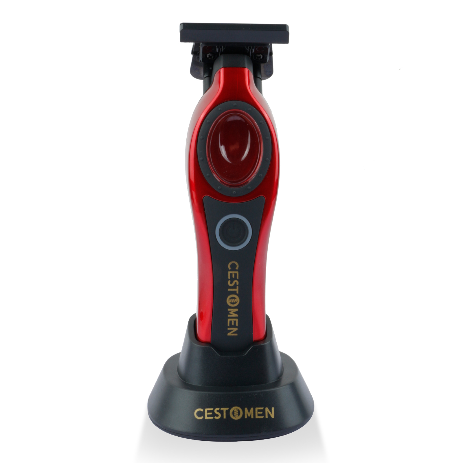 Tagliacapelli da barbiere rosso C-02