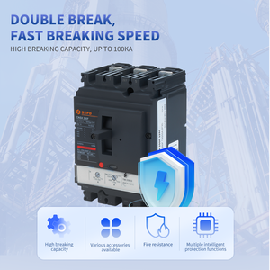 Interruptor Estable Nsx, <span class=keywords><strong>Disyuntor</strong></span> de 120a, Productos Mccb, Producto Innovador Trifásico de <span class=keywords><strong>Corriente</strong></span> Residual - Product Image 2