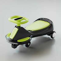 Voiture électrique rechargeable pour enfants HWTT LX-16, avec fonction de balancement et de torsion, batterie 12V, 4 roues motrices, jouet à conduire