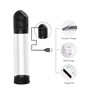 Niedriger Preis hochwertige Mann Vakuum ver größerer Enhancer Entspannungs werkzeuge Erweiterung Kunststoff Penis pumpe - Product Image 6