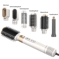 Sèche-Cheveux Air Styler Bldc et Brosse Lissante 5 en 1 Bi-Tension