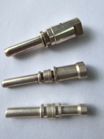 Embout de buse laser de précision en cuivre chromo-zirconium, broche d'alignement multi-étapes pour équipement laser à fibre, usinage CNC, électroérosion à fil