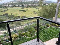 Rampe de terrasse en acier inoxydable 316, balustrade extérieure, main courante, garde-corps à câbles pour patio et jardin