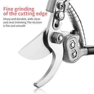 Kéo cắt tỉa cây chuyên nghiệp 7.2 inch, lưỡi sắc bén, có khóa an toàn, dụng cụ làm vườn tự làm, dùng cho cành cây - Product Image 4