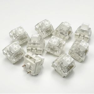Interrupteurs de clavier mécanique Kailh Box White <span class=keywords><strong>Clicky</strong></span> 50gf pré-lubrifiés, anti-poussière, étanches, SMD, 80 millions de cycles, clavier de jeu - Product Image 2