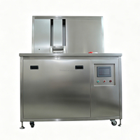 Nettoyeur à ultrasons industriel avec plateforme élévatrice électrique, système de filtration d'huile, nettoyeur à ultrasons automobile pour outils