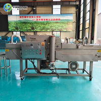Tunnel de refroidissement alimentaire, petite machine automatique de table pour le glaçage de biscuits, de dattes et de chocolat