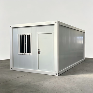 Maison conteneur préfabriquée en acier léger, isolée contre le feu, pour camping en plein air, kiosque ou boutique - Product Image 2