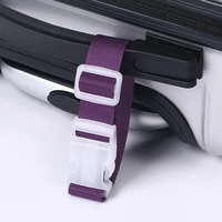 Sangles de bagages réglables avec cadenas à combinaison, ceintures de valise professionnelles, ensemble de sangles de bagages classiques avec sangle de valise