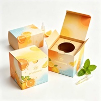 Boîte en papier de luxe avec logo personnalisé, emballage cadeau, boîte rigide pour maquillage, soins de la peau, cosmétiques, avec insert pour crème, sérum, fond de teint