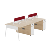 Derniers modèles de bureaux et postes de travail de luxe, table d'ordinateur contemporaine, bureau pour employés, montage facile, modulaire
