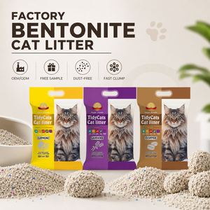 Arena para Gatos de Bentonita Aglomerante al por Mayor, Suministros para Mascotas a Granel - Product Image 1