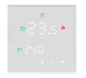 Thermostat intelligent WiFi Tuya pour chauffage au <span class=keywords><strong>sol</strong></span> électrique, écran couleur, régulateur de température pour chaudière à eau/<span class=keywords><strong>gaz</strong></span>, moderne pour hôtels - Product Image 1