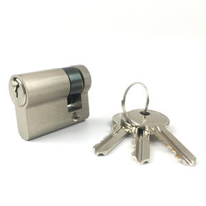 Cylindre de serrure à profil européen FEIHUAN en laiton avec clé maîtresse et <span class=keywords><strong>3</strong></span> clés, qualité ANSI Grade 1, haute qualité, pour appartement - Product Image 2