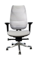 Chaise de bureau ergonomique à dossier haut en maille, Support lombaire réglable, nouveau Design d'usine