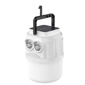 Camping Lantern Solar Powered LED Rechargeable Portable Light For Outdoor Camping Emergency Use - Product Image 1