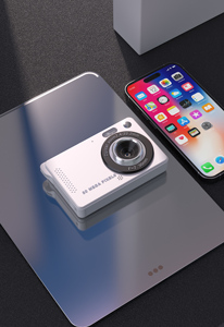 กล้องดิจิตอลเด็ก Yuniq Dual Lens 1080p ถ่ายภาพบันทึกการเติบโต ป้องกันภาพสั่นไหว กล้องรุ่นเก่า 2000 4k ระดับมืออาชีพ สำหรับนักเรียน M08 ราคาถูก ขนาดเล็ก - Product Image 3
