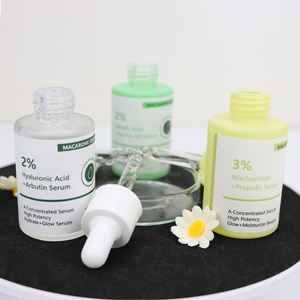 AHA Ácido Salicílico Tea Tree Oil Arbutin Vitamina E Niacinamida Astaxantina Acne Esfoliante Cuidados Soro Clareamento - Product Image 2