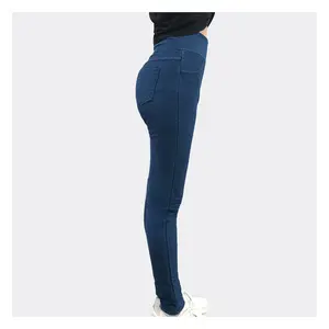 Сексуальные новые женские джинсовые леггинсы, обтягивающие джеггинсы, Эластичные Обтягивающие модные штаны, дизайнерские собственные леггинсы, оптовая продажа