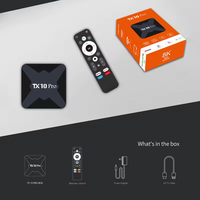 Vente chaude Allwinner H313 OTT Android 10 TV BOX Ready Ship 4K HD 1 + 8GB 2.4/5.8G Double Wifi Routeur Intelligent Prend En Charge 3G 4G POE GPS