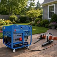 Groupe électrogène diesel YC15GF-3 15kW 16kW triphasé 400V bicylindre 1326cc pour travaux extérieurs